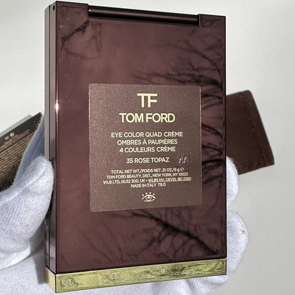 Tom Ford Eye Color Quad Crème Eyeshadow Palette 35 Rose Topaz BNIB - Picture 13 of 15